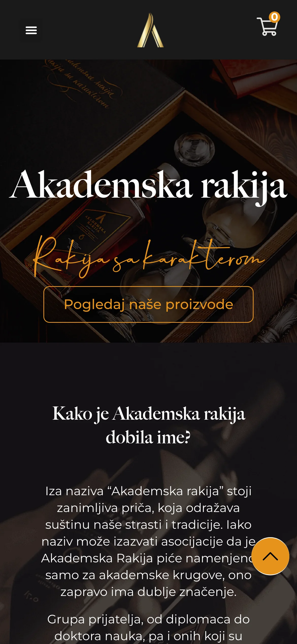 Akademska rakija na telefonu